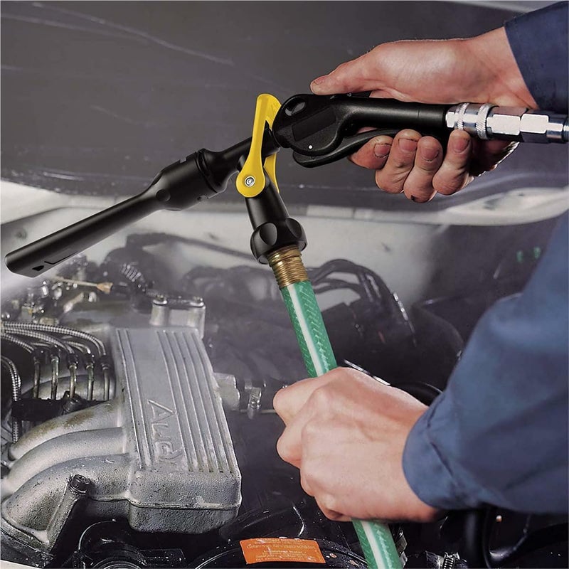 Mityvac MV7270 Combination Spray Washer, Radiator, Cooling System Flusher with Lever-action Throttle, Variable-control Valve, 3/4"" Swivel Water Inlet, 1/4"" Air Connection, 85-150 PSI Working Pressure - Image 5